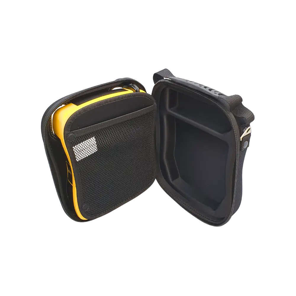 Defibtech Lifeline VIEW AED Hartschalen Tasche Defibtech Lifeline VIEW AED Hartschalen Tasche geöffnet