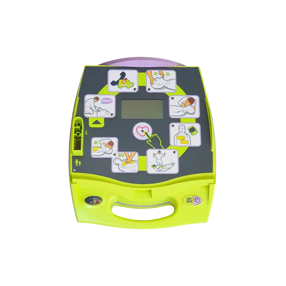 ZOLL AED Plus Halbautomat Bundle ZOLL AED Plus Halbautomat offen