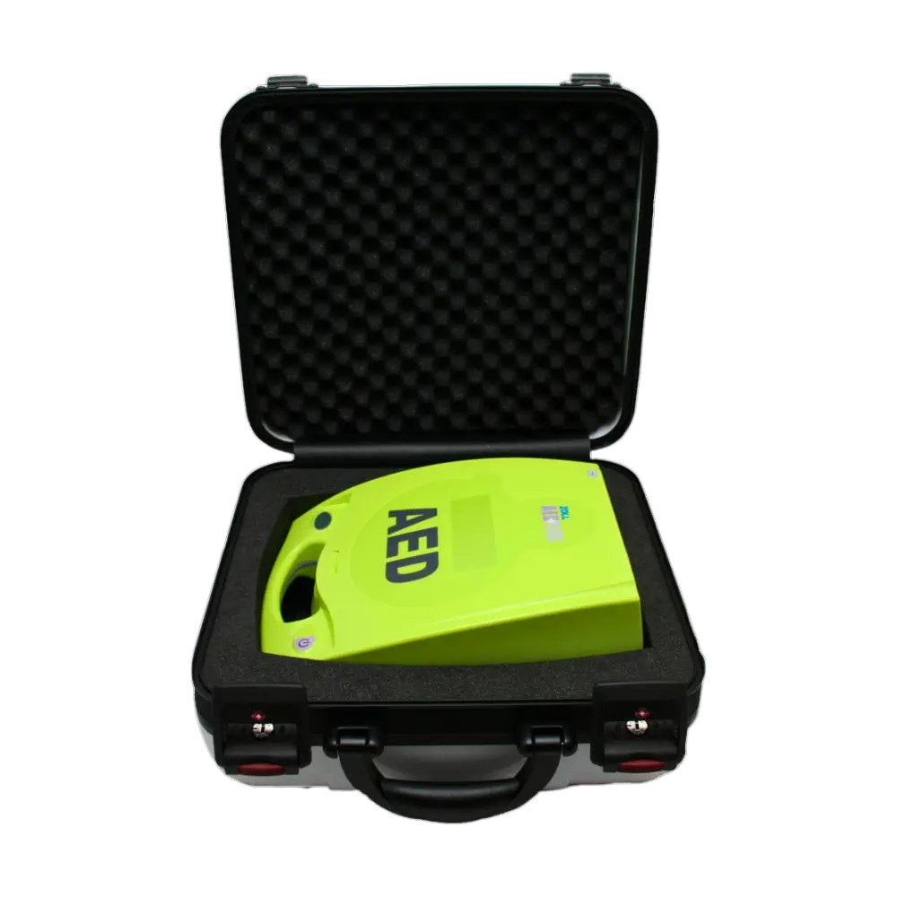 Starmedic Defibrillator Koffer Exclusive Line für ZOLL AED Plus Starmedic Defibrillator Koffer Exclusive Line ZOLL AED Plus offen