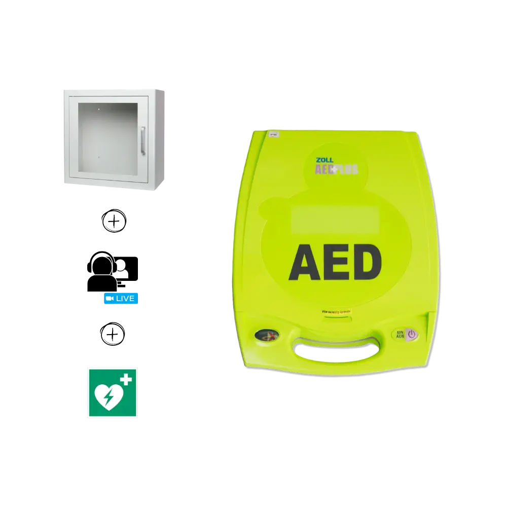 ZOLL AED Plus Halbautomat Bundle ZOLL AED Plus Halbautomat Bundle Indoor