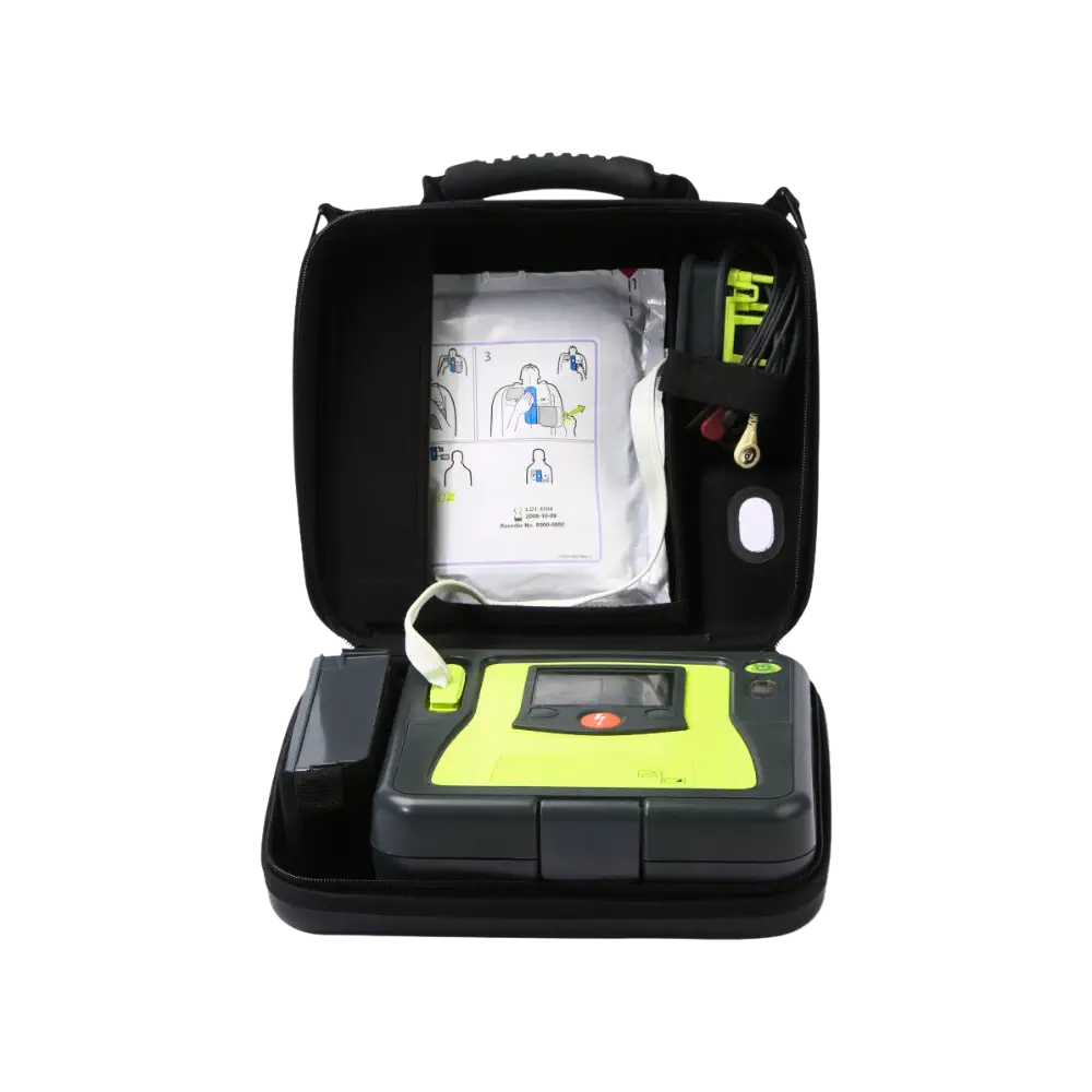 ZOLL AED Pro Tasche (Soft) ZOLL AED Pro Tasche Soft offen mit AED Pro