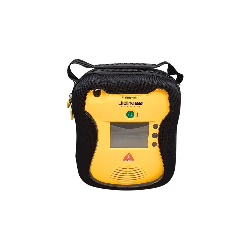 Defibtech Lifeline VIEW AED Hartschalen Tasche Vorderseite