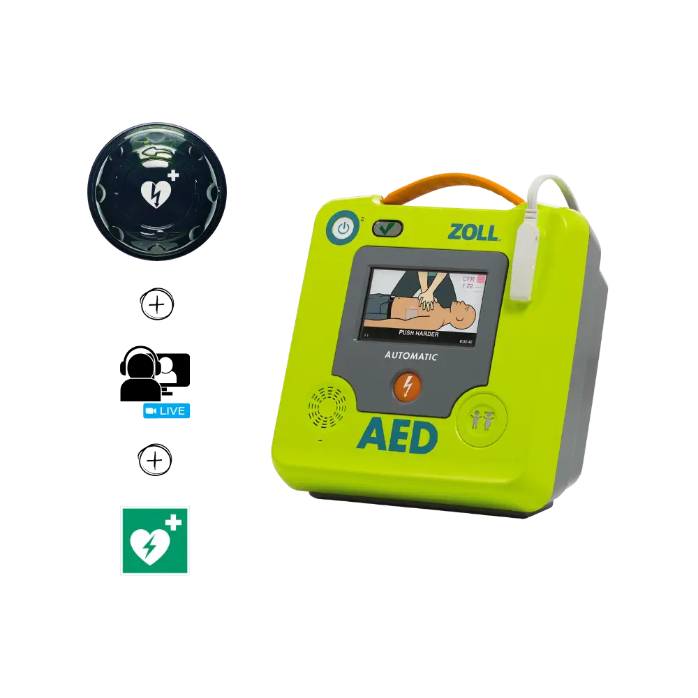 ZOLL AED 3 Vollautomat Bundle Outdoor