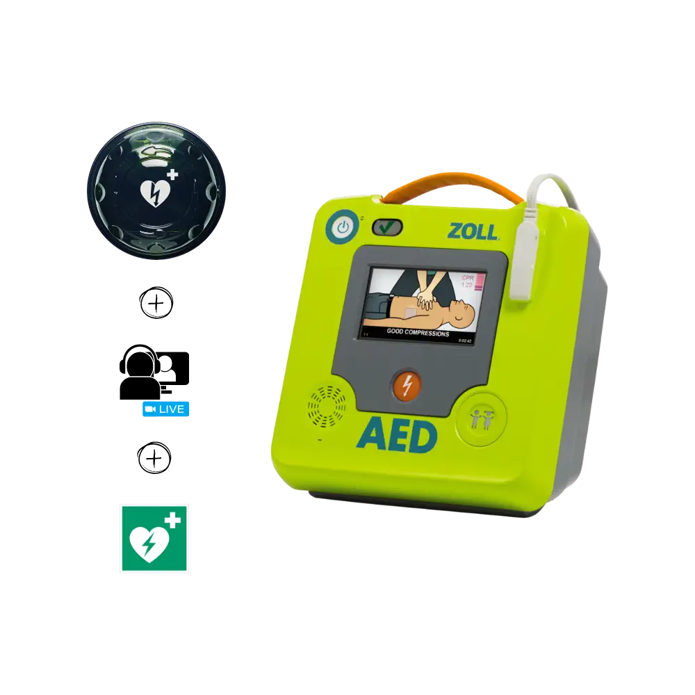 ZOLL AED 3 Halbautomat Bundle Outdoor