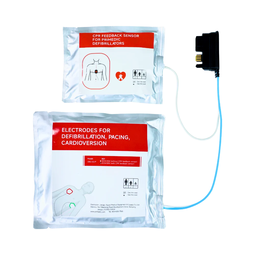 Primedic HeartSave Y und YA Elektroden mit CPR-Feedback