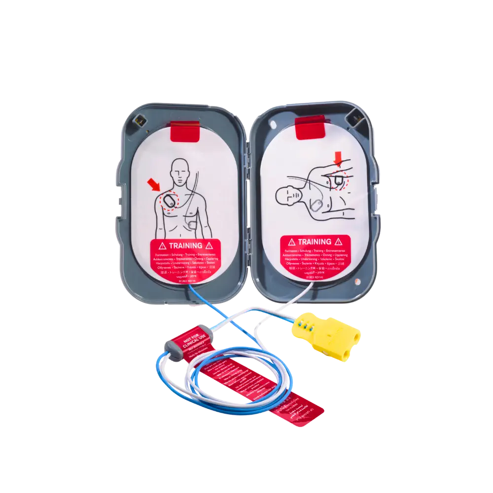 Philips HeartStart FRx Trainings-Elektroden SMART Pads II Kit offen