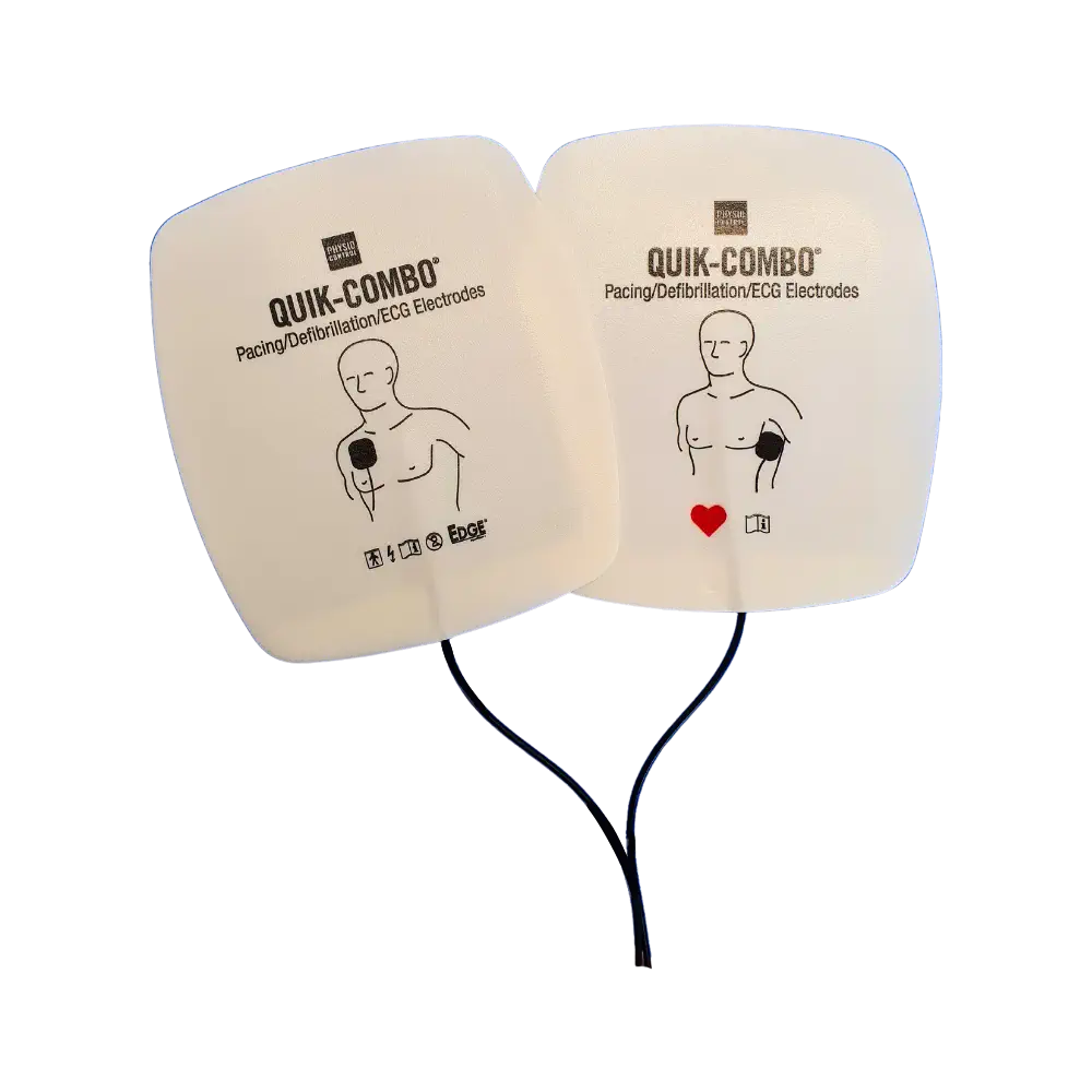 Physio Control LIFEPAK QUIK-COMBO Elektroden mit REDI-PAK Physio Control LIFEPAK QUIK-COMBO Elektroden mit REDI-PAK offen