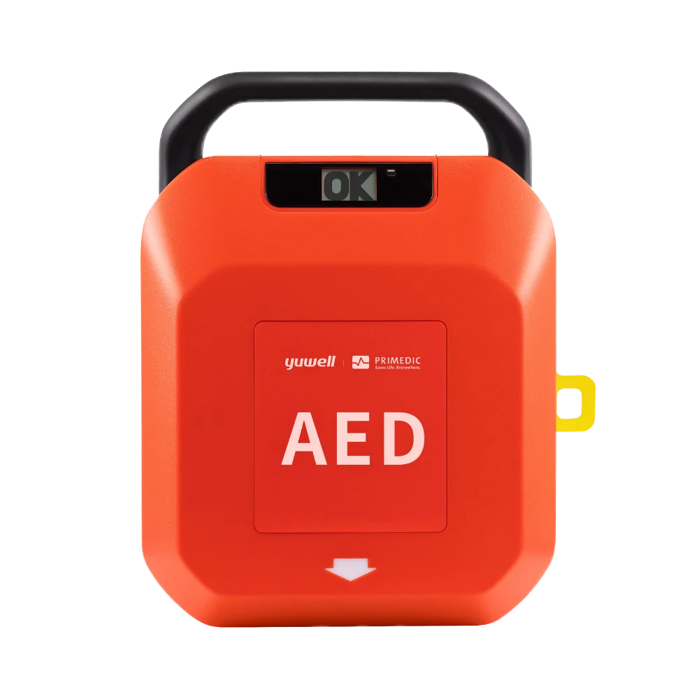 Primedic HeartSave YA Vollautomat mit 7 ZOLL Farbdisplay und CPR-Feedback und WiFi-Modul